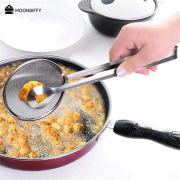 Kitchen Accessories French Fry Food Strainer Scoop Colander Drain Scoop Gadgets for Kitchen Tools Accessory Home Tools 주방 소품