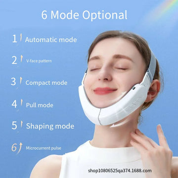 Intelligent Electric Face Slimming Instrument Chin Slimming v-Face Beauty Instrument Facial Massager Tight Small Face Instrument