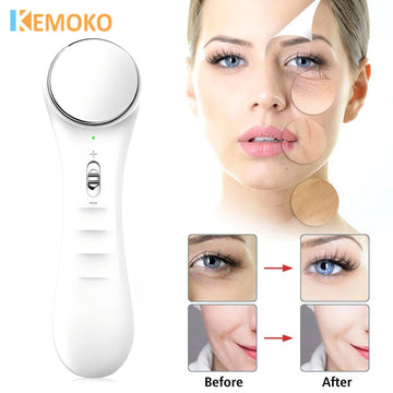 Electronic Cleaner Beauty Iontophoresis Skin Care Facial Woman Anti-wrinkle Whiten Ionic Face Massager