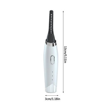 Electric Eyelash Curler USB Rechargeable Electric Heated Eyelash Long-Lasting Electric Ironing Eyelash Curler Makeup Curling