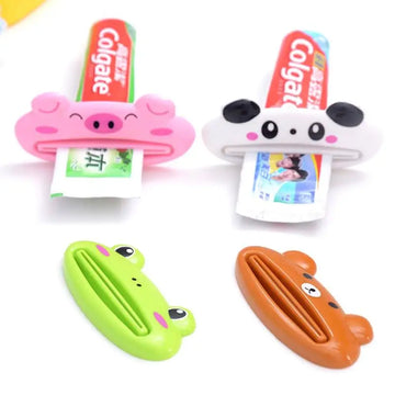 Cute cartoon animal multi-purpose toothpaste squeezer Korean version creative toothpaste squeezer dispenser bathroom accessories