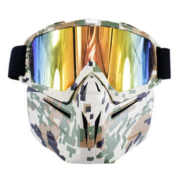 Motorcycle Glasses Mask Riding Off-Road Sunglasses Moto Snowboard Mask Goggles Helmet Tactical Windproof Motocross Dirt Bike