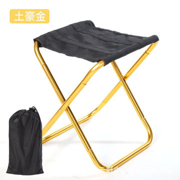 Outdoor Aluminium Alloy Portable Folding Fishing Chair Picnic Camping Stool Folding Chairs Camping Chair Lawn Chair Beach Chair