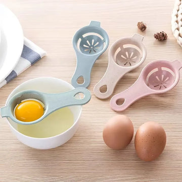 Egg White Yolk Separator, Egg Filter Sieve, Food-grade Baking, Cooking Hand Egg Divider Tool, Home Kitchen Accessories, Gadgets